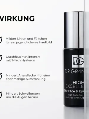 High Excellence The Face & Eye Serum