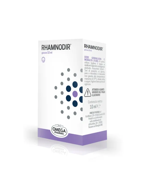Izdelek RHAMNODIR® kapljice, 10 ml, prehransko dopolnilo Slika