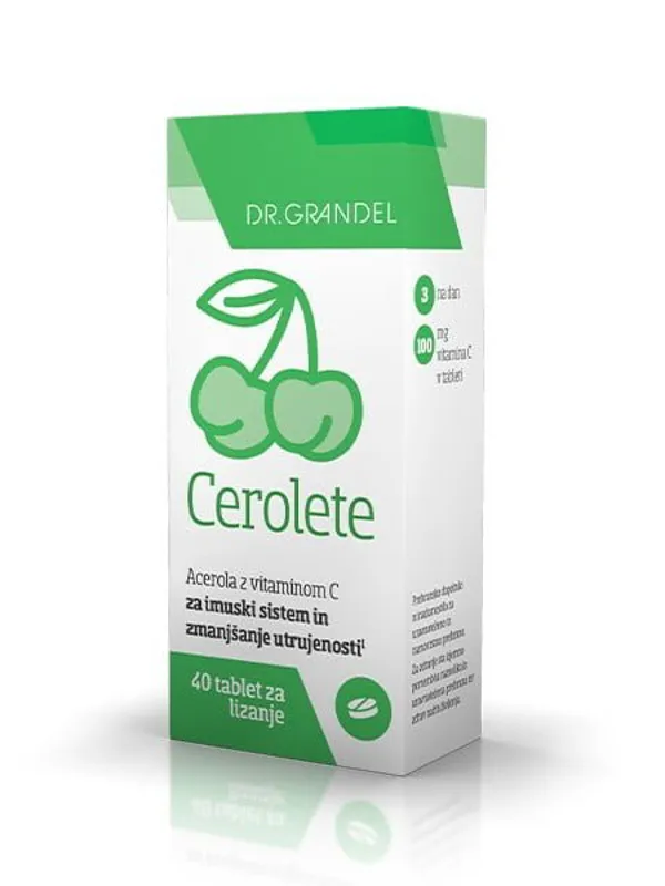 Izdelek Cerolete, prehransko dopolnilo Slika