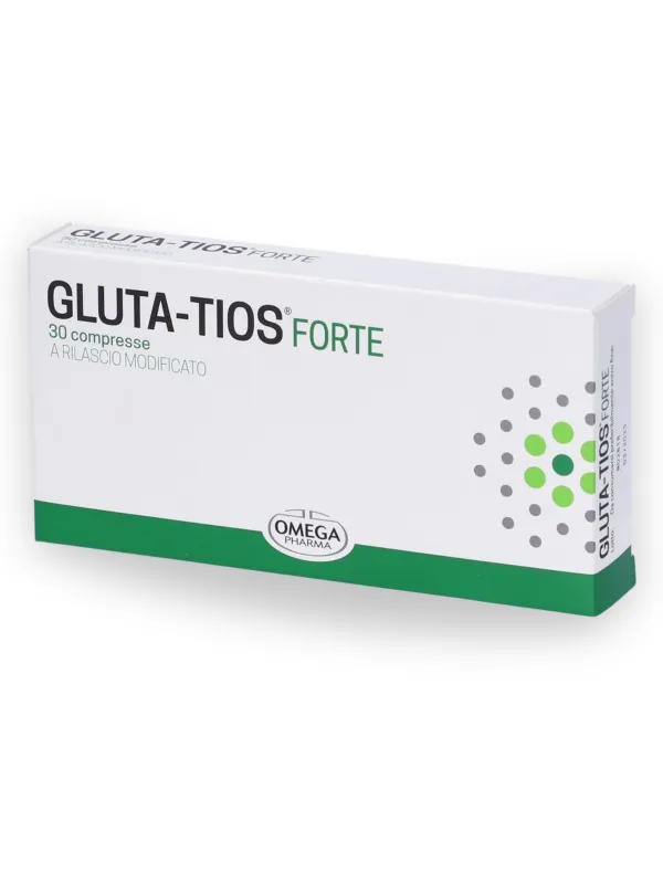 Izdelek Gluta-tios Forte, prehransko dopolnilo Slika