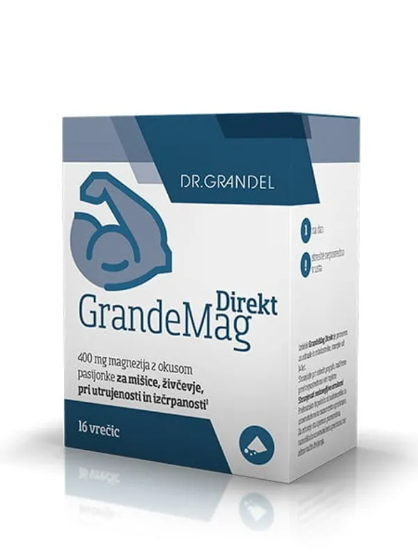 Izdelek GrandeMag Direkt, prehransko dopolnilo Slika