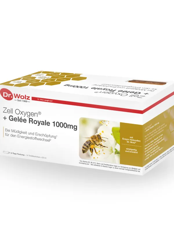 Izdelek Zell Oxygen® + Gelée Royale 1000 mg, prehransko dopolnilo Slika